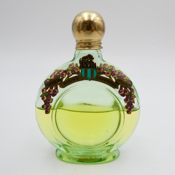 Vintage German 4711 Rhine Lavender Perfume Bottle 3.38 fl oz 60% Full - Picture 1 of 9